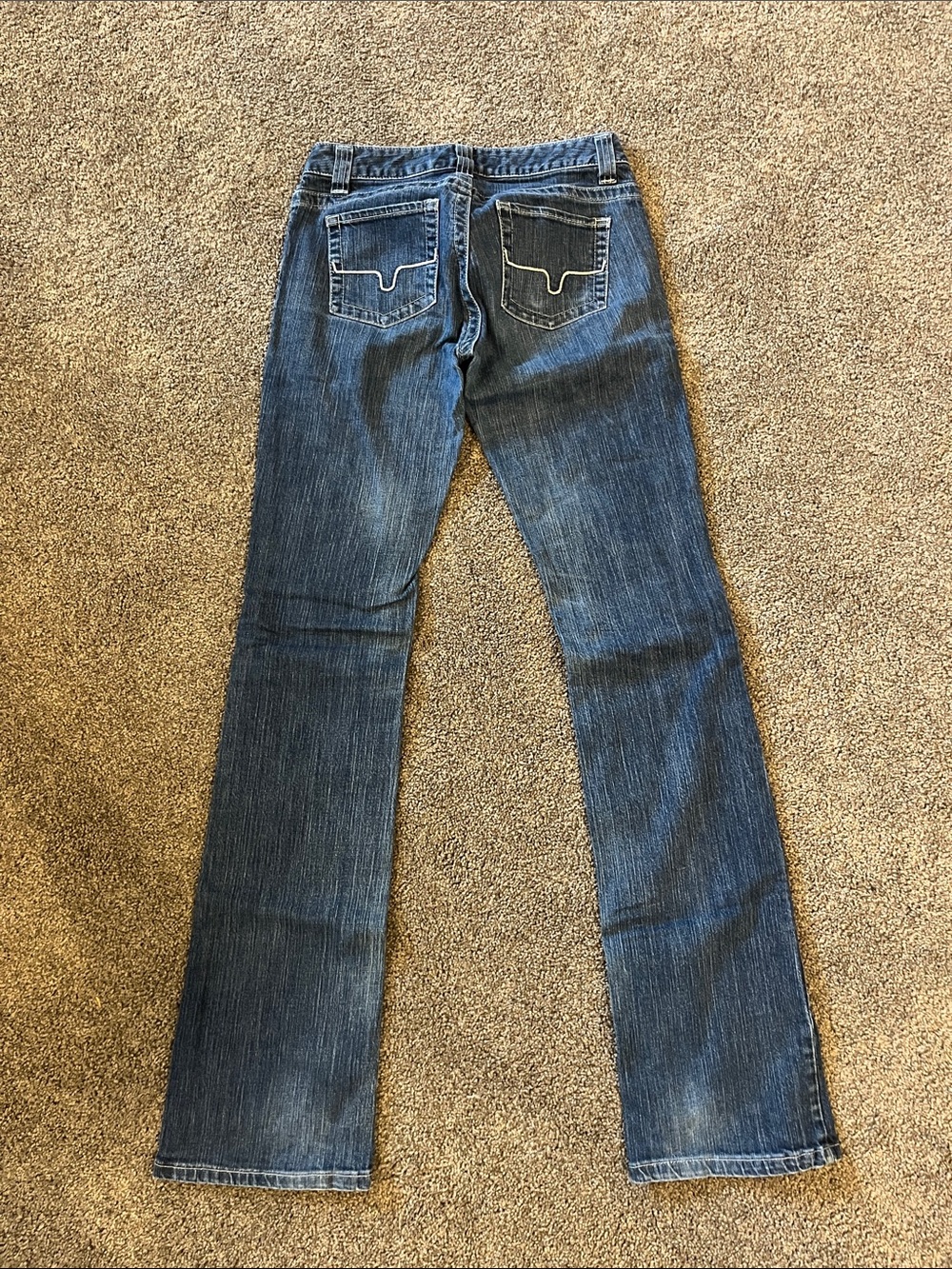 Kimes Ranch Women's Blue Flare Jeans